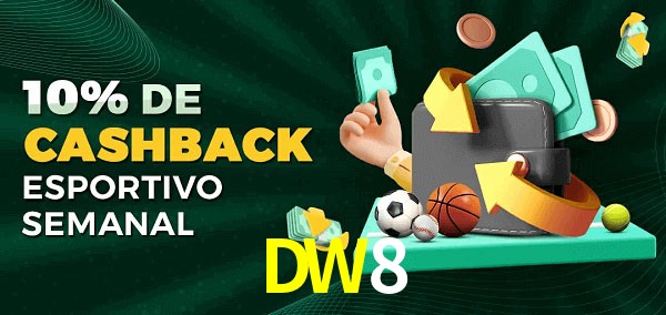 10% de bônus de cashback na DW8
